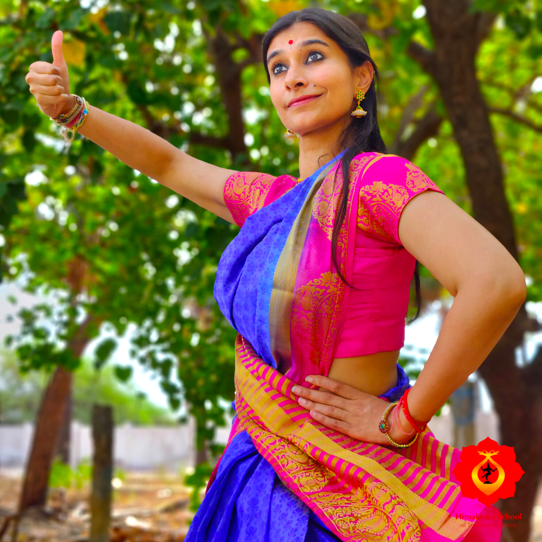 Bharatanatyam dancer