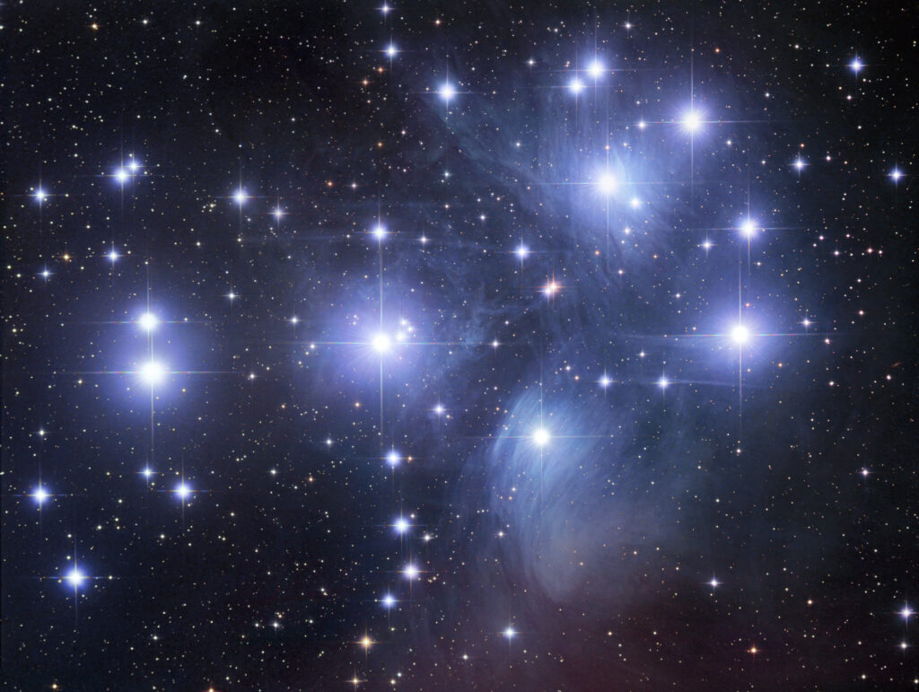 The Pleiades star cluster