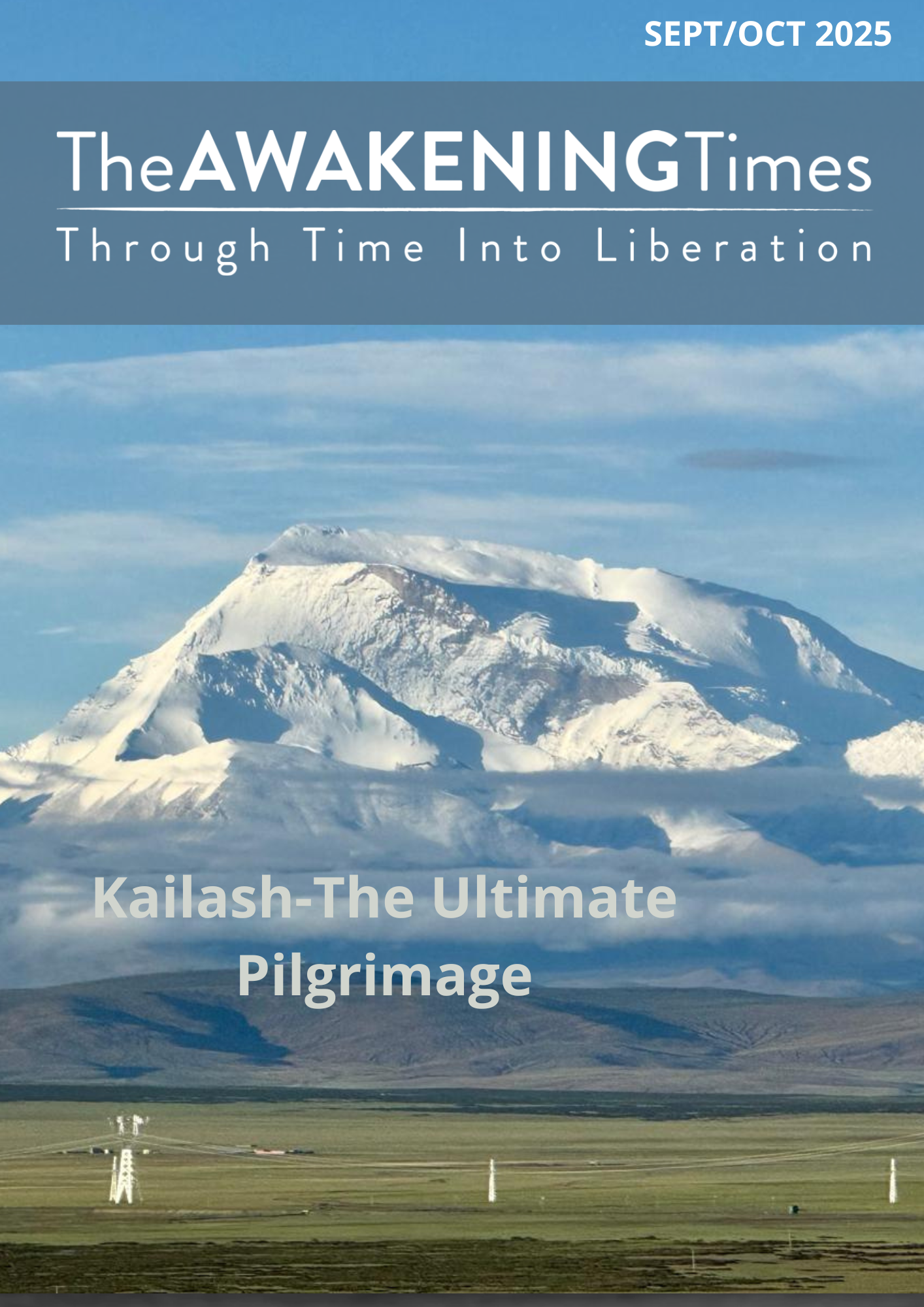 Mountain Kailash, Cover Page